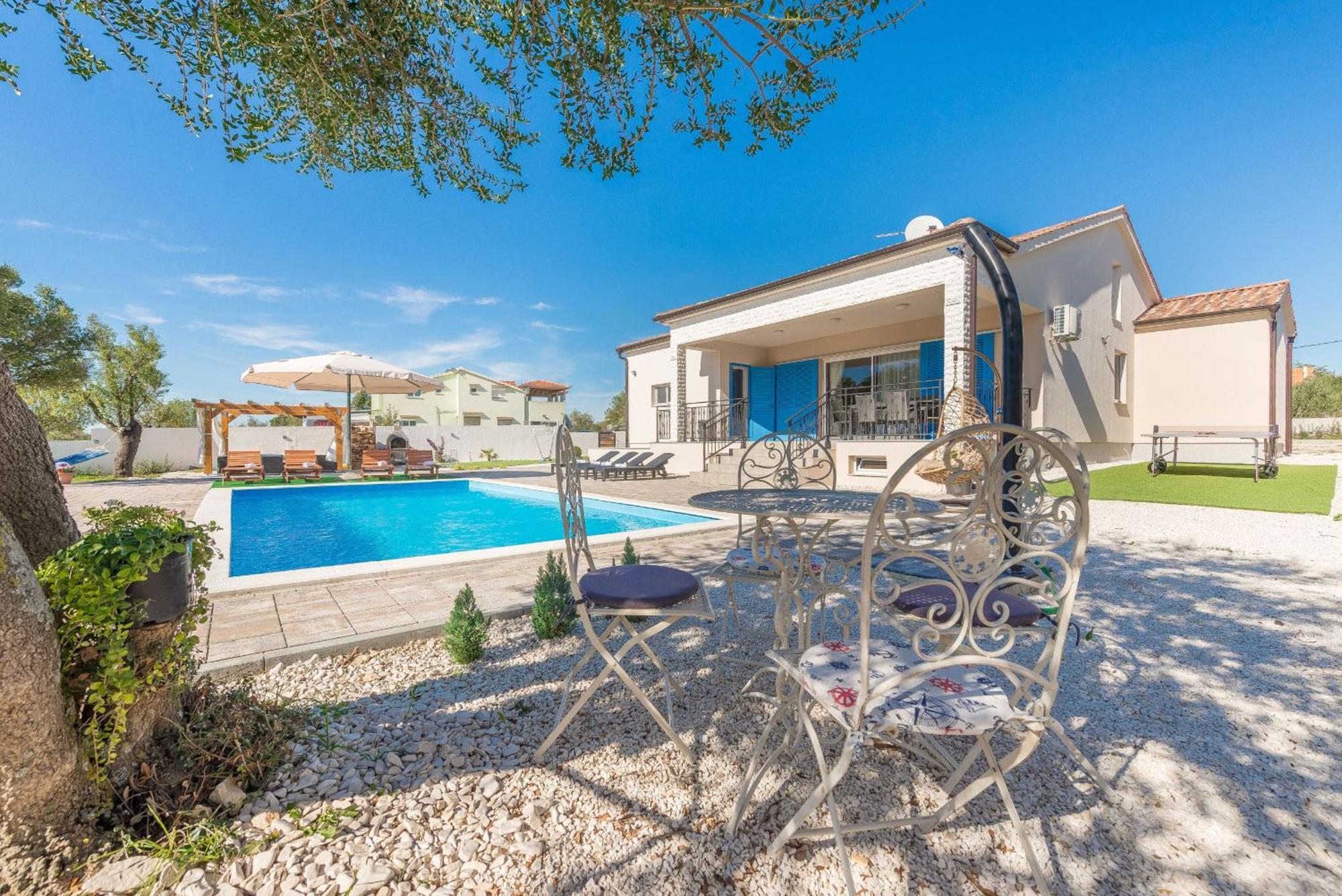 Villa Tara Zadarvillas Tinj Luaran gambar